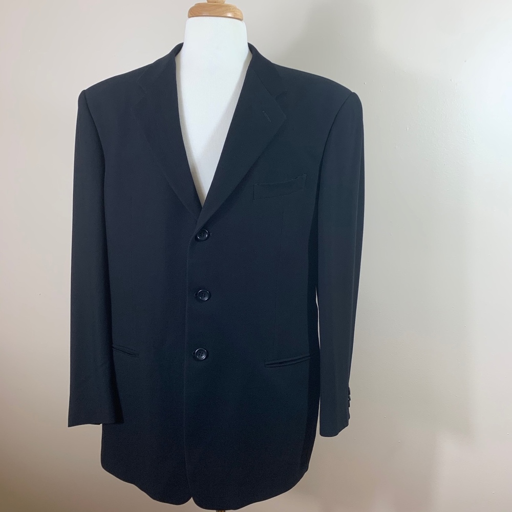 Armani Collezioni Textured Wool Blazer - Picture 3 of 6
